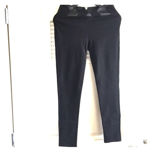 Shinestar Pants - ShineStar black high waisted legging pant